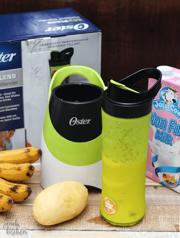 Mango Banana Smoothie + Oster MyBlend Review and Giveaway - The Peach  Kitchen