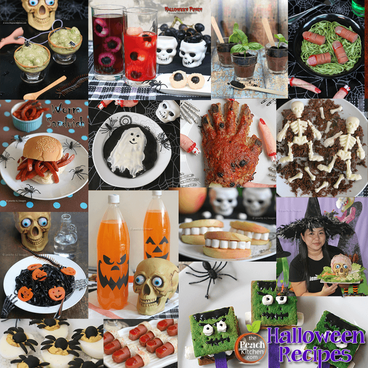 Spooky Halloween Recipes from The Peach Kitchen (Halloween Party Food Ideas)  - The Peach Kitchen