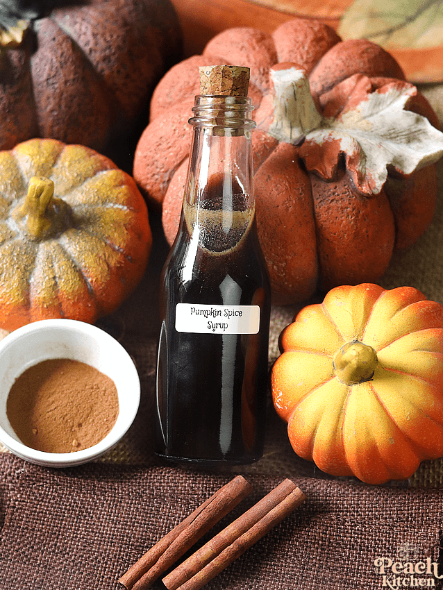 Homemade Pumpkin Spice Syrup