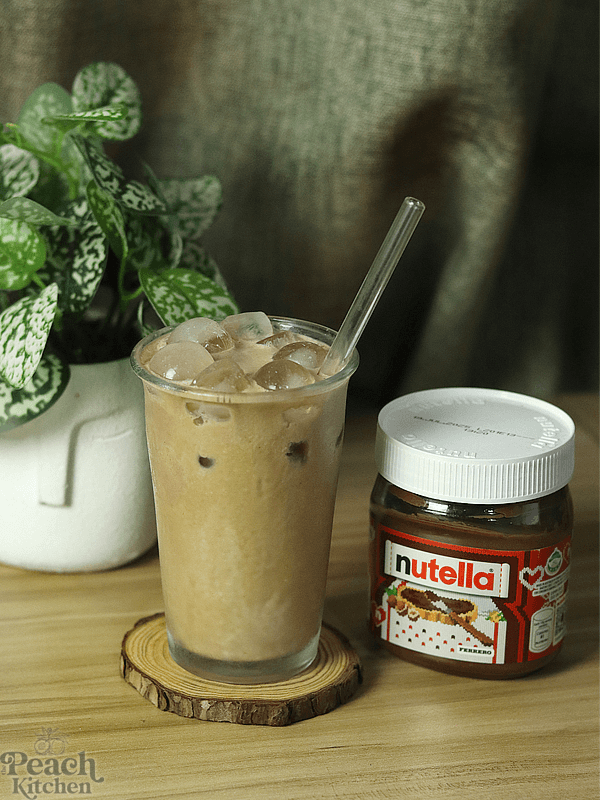 Iced Nutella Cream latte