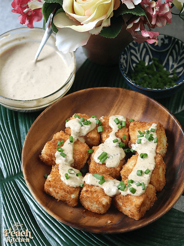 Crispy Tofu Squares